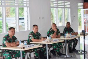 Taklimat Akhir Tim Pengawas Current Audit Itdam II/Swj di Rindam II/Swj