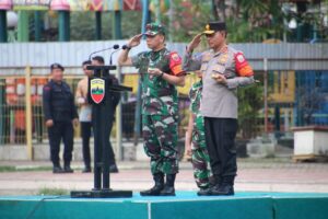 Pangdam I/BB Pimpin Apel Gelar Pasukan Pengamanan Kunker RI 1 di Padang