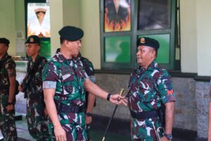 Danmenarmed 2 Putra Yudha Kunjungi Yonarmed 11 Guntur Geni Kostrad