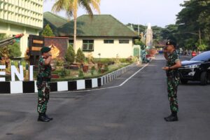 Danmenarmed 2 Putra Yudha Kunjungi Yonarmed 11 Guntur Geni Kostrad