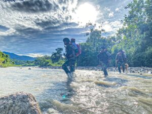Pengabdian Satgas Yonif 122/TS di Ujung Timur Papua
