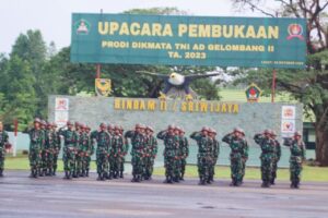 Komandan Rindam II/Sriwijaya Buka Dikmata TNI AD Gelombang II