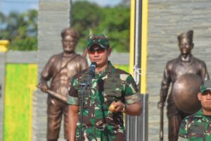 Pangdam XII/Tpr Resmikan Monumen Kota Juang Ketapang