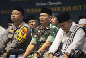 Danbrigif 9 Kostrad Hadiri Acara Do'a Bersama dan Dzikir Dalam Rangka HUT Ke-78 TNI