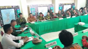 Penutupan Latihan Penanggulangan Bencana Alam Korem 163/WSA Ditandai Dengan Kegiatan Baksos