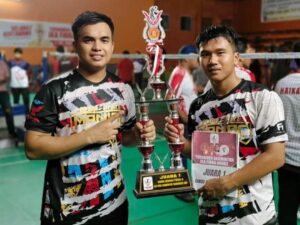 Petarung Denma Divif 3 Kostrad Berhasil Torehkan Prestasi Pada Event Kejuaraan Badminton Se-Sulsel