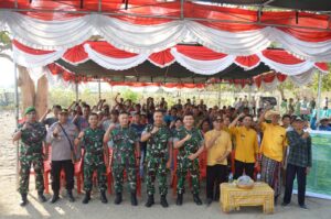 Kunjungan Kerja di Kodim 1627/Rote Ndao, Pangdam IX/Udayana Tinjau Lokasi Hanpang Fi Dale