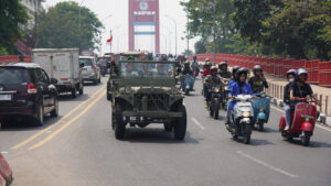 Kasdam II/Sriwijaya Lepas Pawai Kebangsaan Peringati Hari Sumpah Pemuda