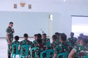 Yonkav 1 Kostrad Sosialisasikan Netralitas TNI pada Pemilu 2024