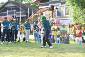 Kasdam IM Apresiasi Perhelatan Golf Komunitas Bertajuk Danrem 011/LW Cup Tournament