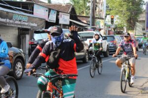 Kodim 0824/Jember Gelar Funbike, HUT TNI Ke 78