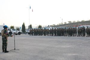 FHQSU Konga XXVI-01 UNIFIL Gelar Latihan Kontijensi Plan