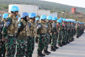 FHQSU Konga XXVI-01 UNIFIL Gelar Latihan Kontijensi Plan