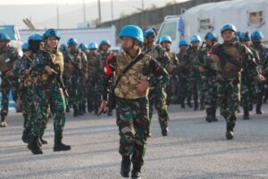 FHQSU Konga XXVI-01 UNIFIL Gelar Latihan Kontijensi Plan