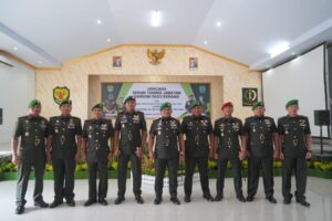 Danrem 064/ MY, Brigjen TNI Tatang Subarna Pimpin Serah Terima Dandim 0602/Serang