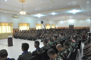 Dirkumad Membuka Bimtek Training of Trainers Hukum Operasional Bagi Perwira Hukum TNI AD