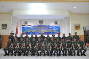 Dirkumad Membuka Bimtek Training of Trainers Hukum Operasional Bagi Perwira Hukum TNI AD