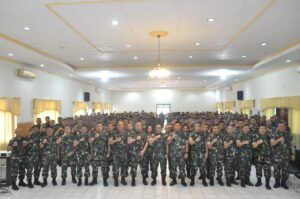 Dirkumad Membuka Bimtek Training of Trainers Hukum Operasional Bagi Perwira Hukum TNI AD