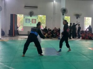 Prajurit Denzipur 14/GB Peroleh 2 Medali Dikejuaraan Pencak Silat Musi Bergelora Regional Sumatera TA 2023