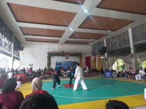 Prajurit Denzipur 14/GB Peroleh 2 Medali Dikejuaraan Pencak Silat Musi Bergelora Regional Sumatera TA 2023