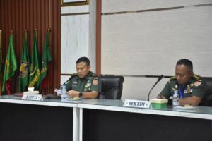 Divif 1 Kostrad Terima Kunjungan Tim Current Audit Itjenad TA 2023