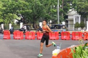 Atlet Lari Divif 1 Kostrad Sapu Bersih Podium Event Lari Blue Run 2023