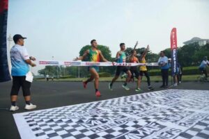 Atlet Lari Divif 1 Kostrad Sapu Bersih Podium Event Lari Blue Run 2023