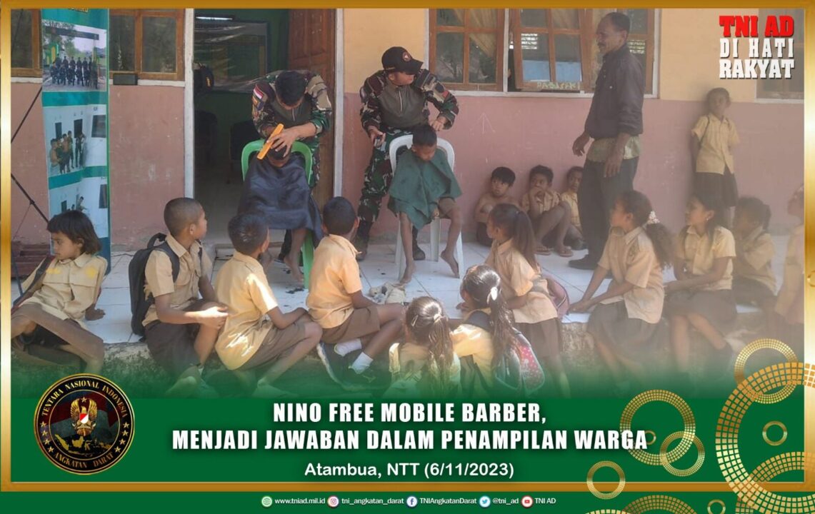 Nino Free Mobile Barber, Menjadi Jawaban Dalam Penampilan Warga
