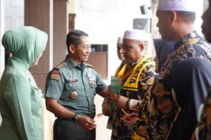 Pangdam IM Melepas Rombongan Umroh Babinsa Terbaik Sanggamara Award Kodam Iskandar Muda