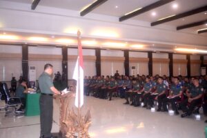 Badan Pembinaan Hukum TNI Gelar Sosialisasi Netralitas TNI di Kodam IX/Udayana
