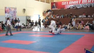 Karateka Yonif 755 Kostrad Raih Juara Porprov Papua Selatan