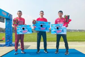 Yonif 328/Dirgahayu Kembali Ukir Prestasi Cabang Olahraga Lari Dalam Rangka HUT Kodiklat TNI AU