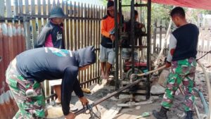 Memasuki Minggu ke-2, Pembuatan 60 Buah Sumur Bor di Wilayah Kodam XIV/Hsn Sudah Capai 25 Persen
