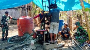 Memasuki Minggu ke-2, Pembuatan 60 Buah Sumur Bor di Wilayah Kodam XIV/Hsn Sudah Capai 25 Persen
