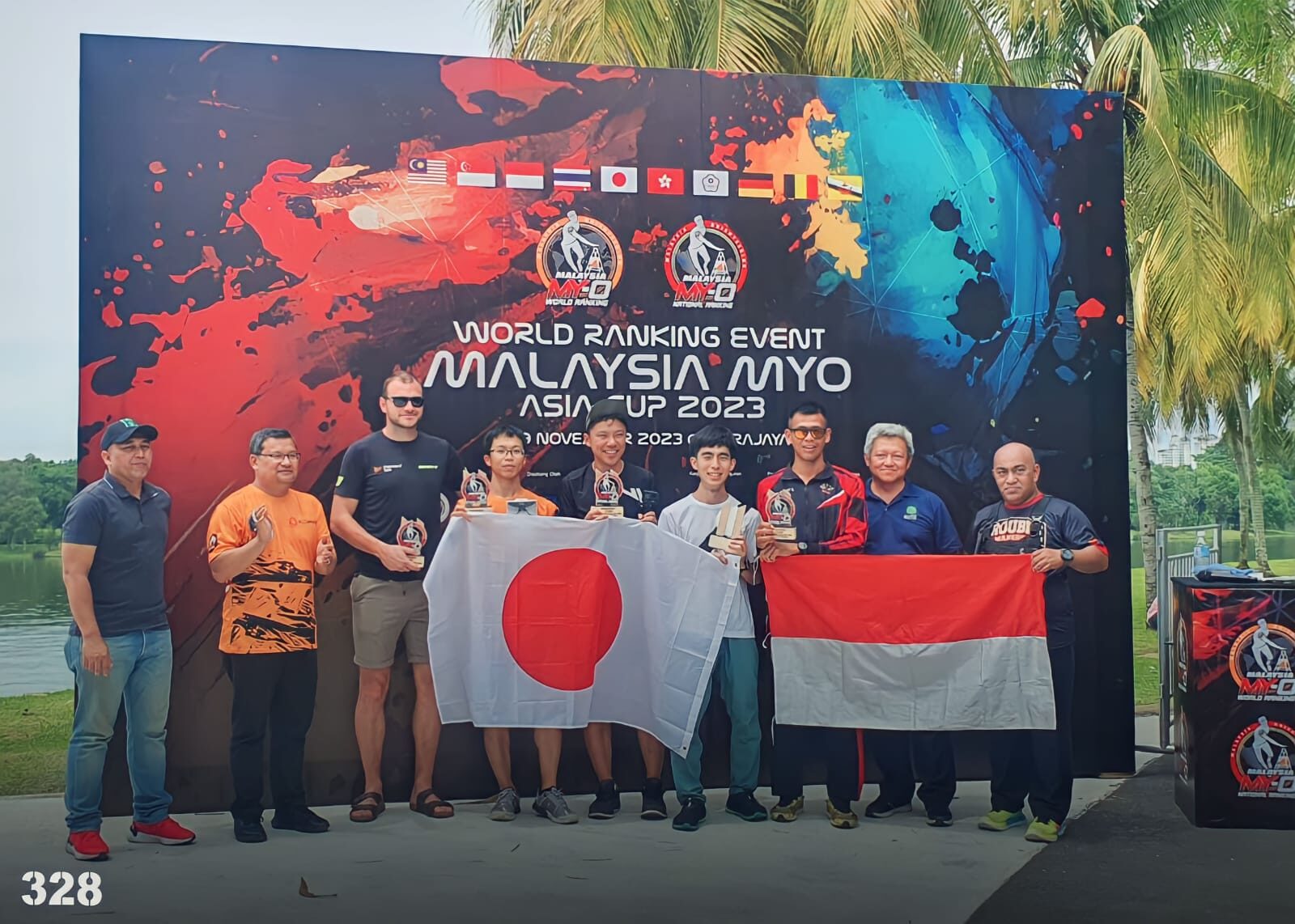 Yonif 328/Dirgahayu naik podium pada World Ranking Event Orienteering di Malaysia