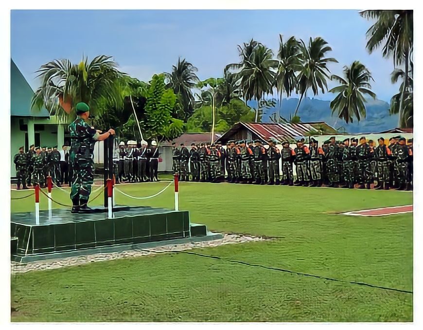 Kodim 1307/Poso Gelar Apel Pasukan untuk Pastikan Keamanan Pemilu 2024