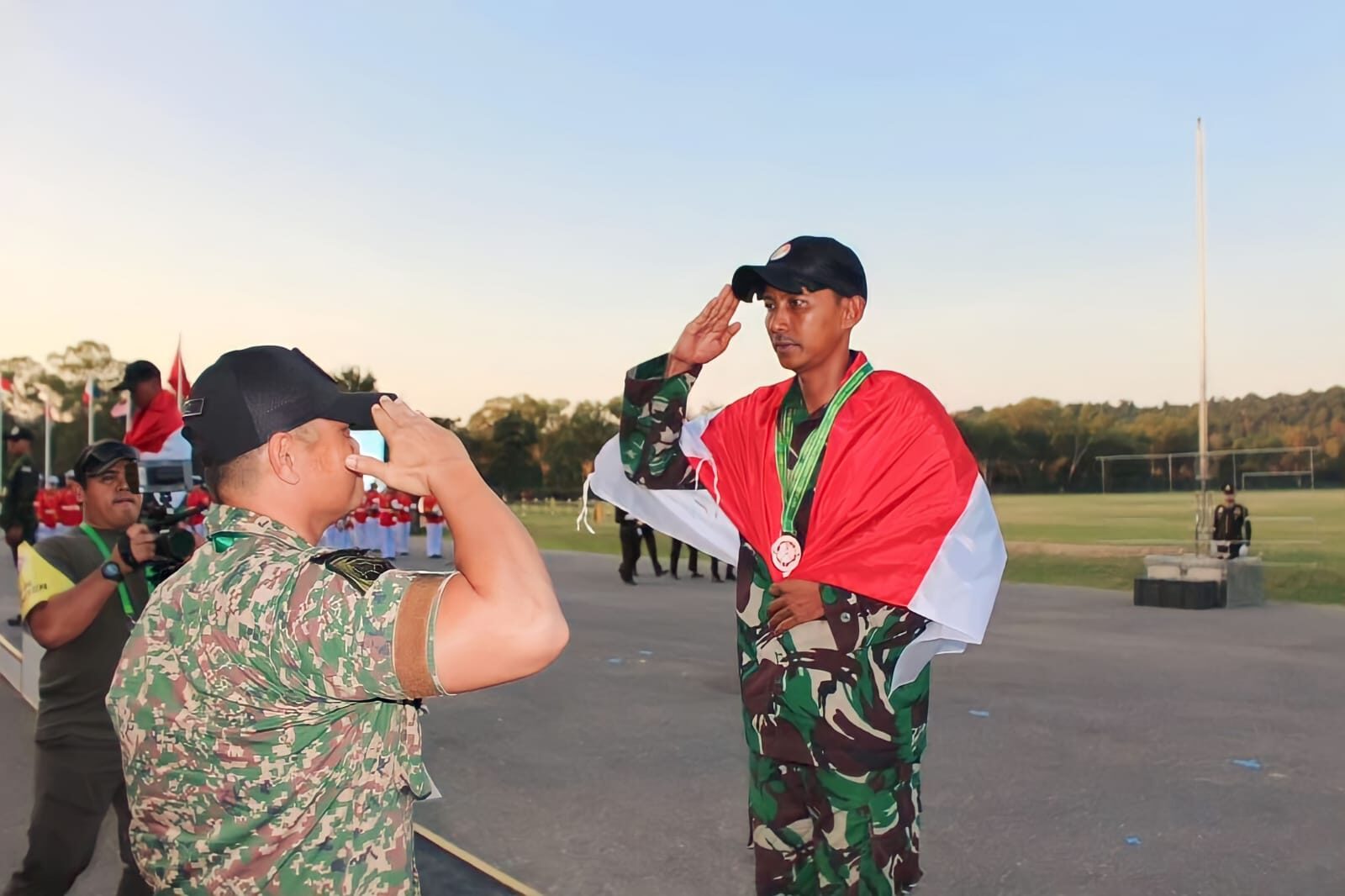 Prajurit Yonif 411 Kostrad Raih Juara Lomba Tembak AARM ke-31 di Thailand