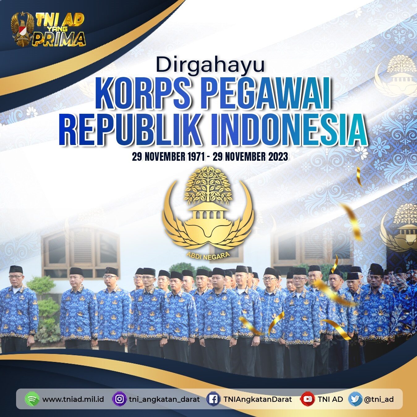 Dirgahayu Korps Pegawai Republik Indonesia