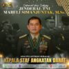 Selamat dan Sukses Jenderal TNI Maruli Simanjuntak, M.Sc. Atas Pelantikan Sebagai Kepala Staf Angkatan Darat