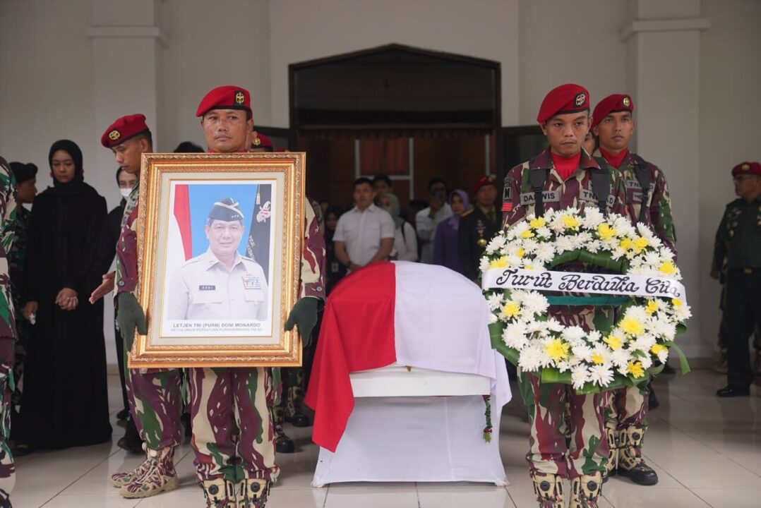 Letjen TNI (Purn) Doni Monardo Berpulang, Kasad : Saya Merasa Sangat Kehilangan