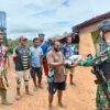 Jaga Stabilitas Keamanan di Papua, Satgas 111/KB Rangkul Pemuda Dengan Olahraga Bersama