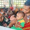Jemput Bola, Satgas Yonif 122/TS Utamakan Kesehatan Masyarakat Pedalaman Papua Dengan Pengobatan Keliling