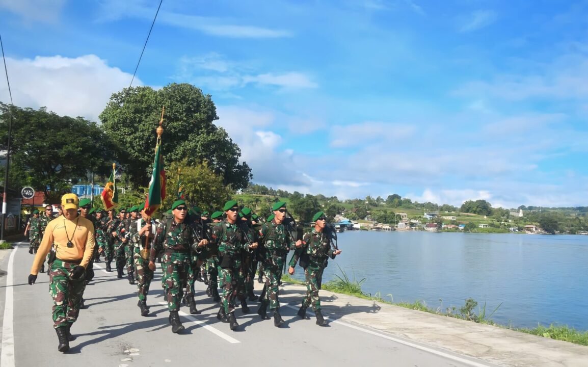 Kasdam I/BB Serahkan Simbol Yudha Wastu Pramuka Jaya TA 2023