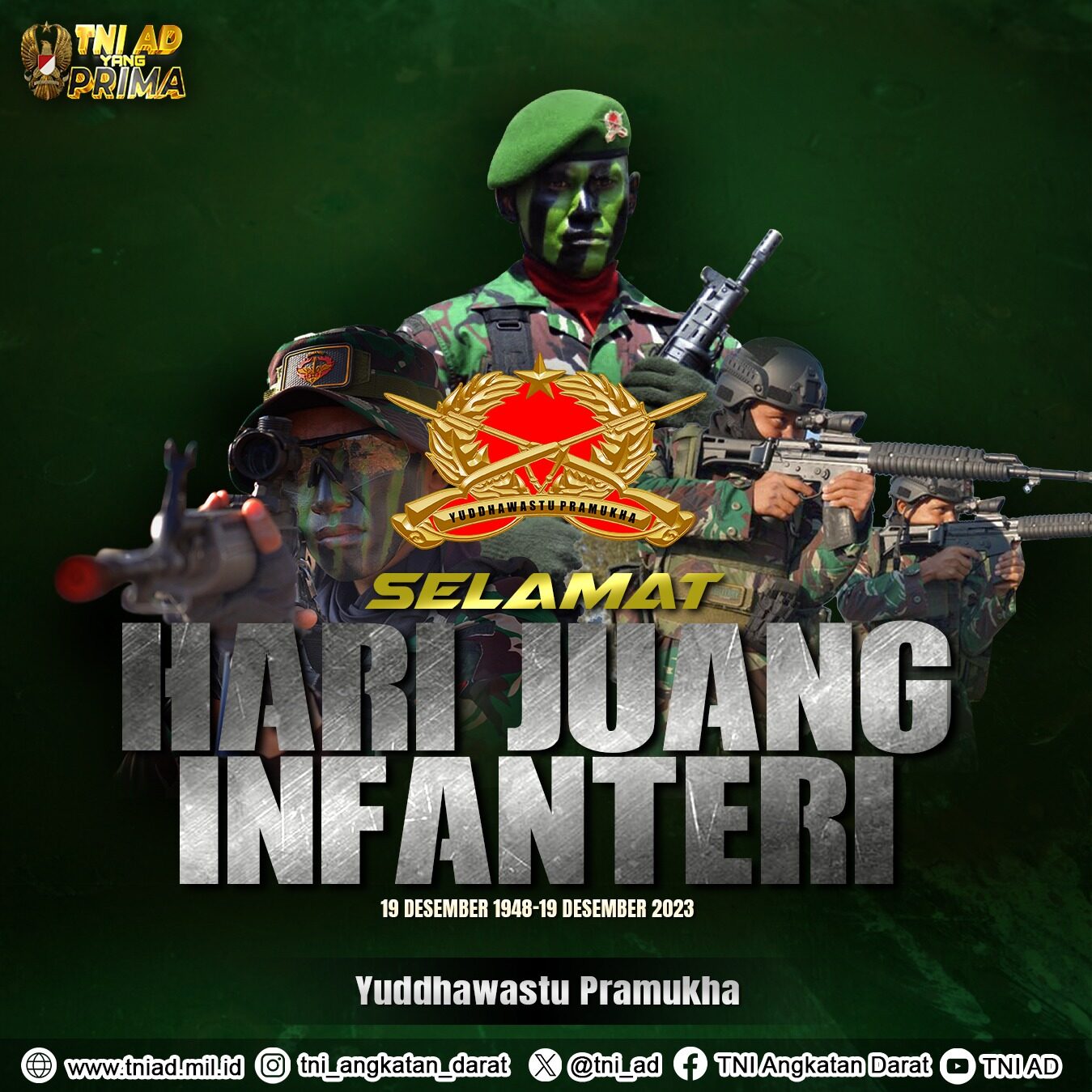 Selamat Hari Juang Infanteri