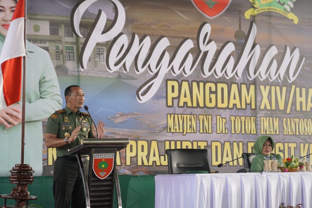 Lengkapi Sarana Prajurit, Pangdam XIV/Hsn Resmikan Barak Koridor Korem 143/HO