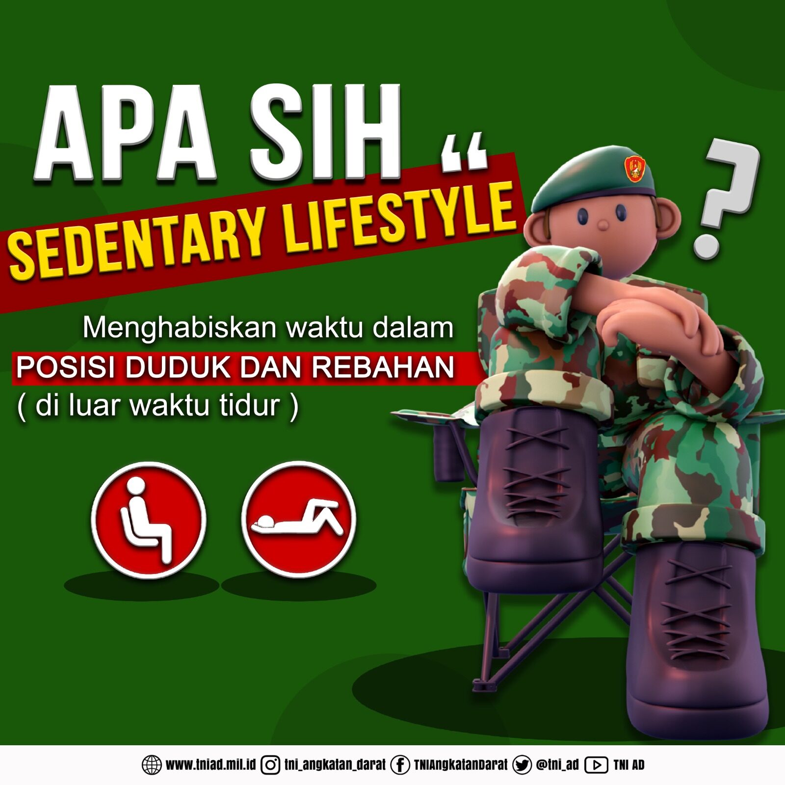 Apa sih "SEDENTARY LIFESTYLE"?