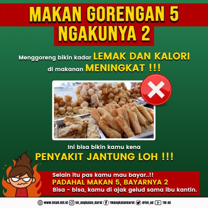 3 Kebiasaan Makan Prajurit Yang Bikin Geleng-geleng !