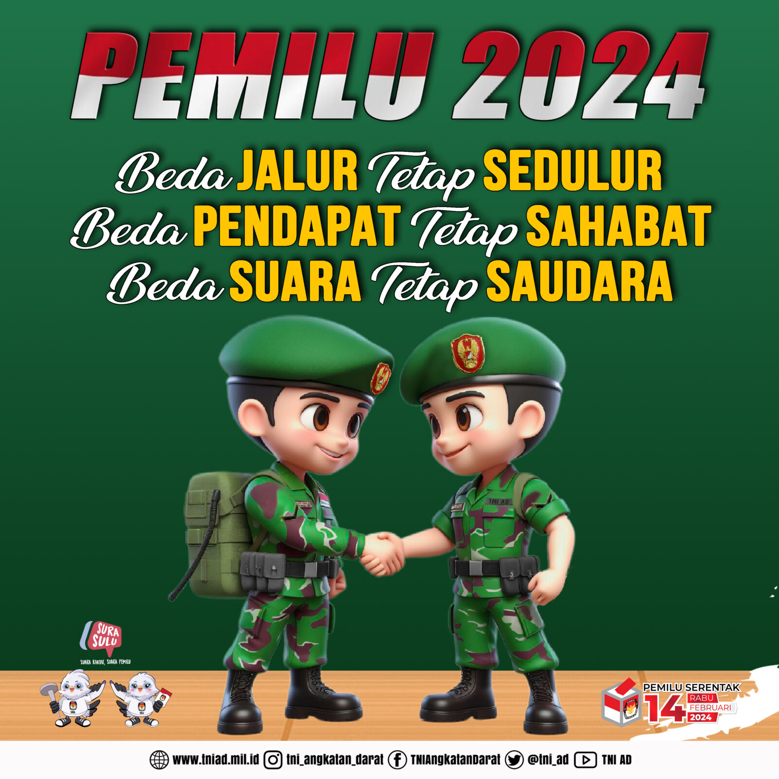 Yuk, Ciptakan Pemilu Damai 2024!