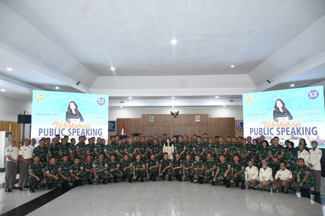 Ratusan Prajurit Pushubad Ikuti Bimtek Public Speaking