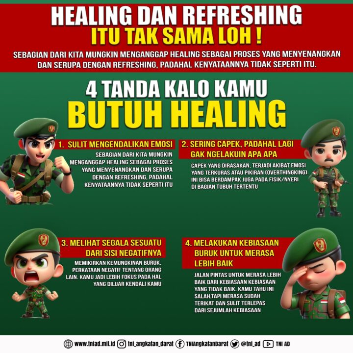 "Tips Healing ala Prajurit"